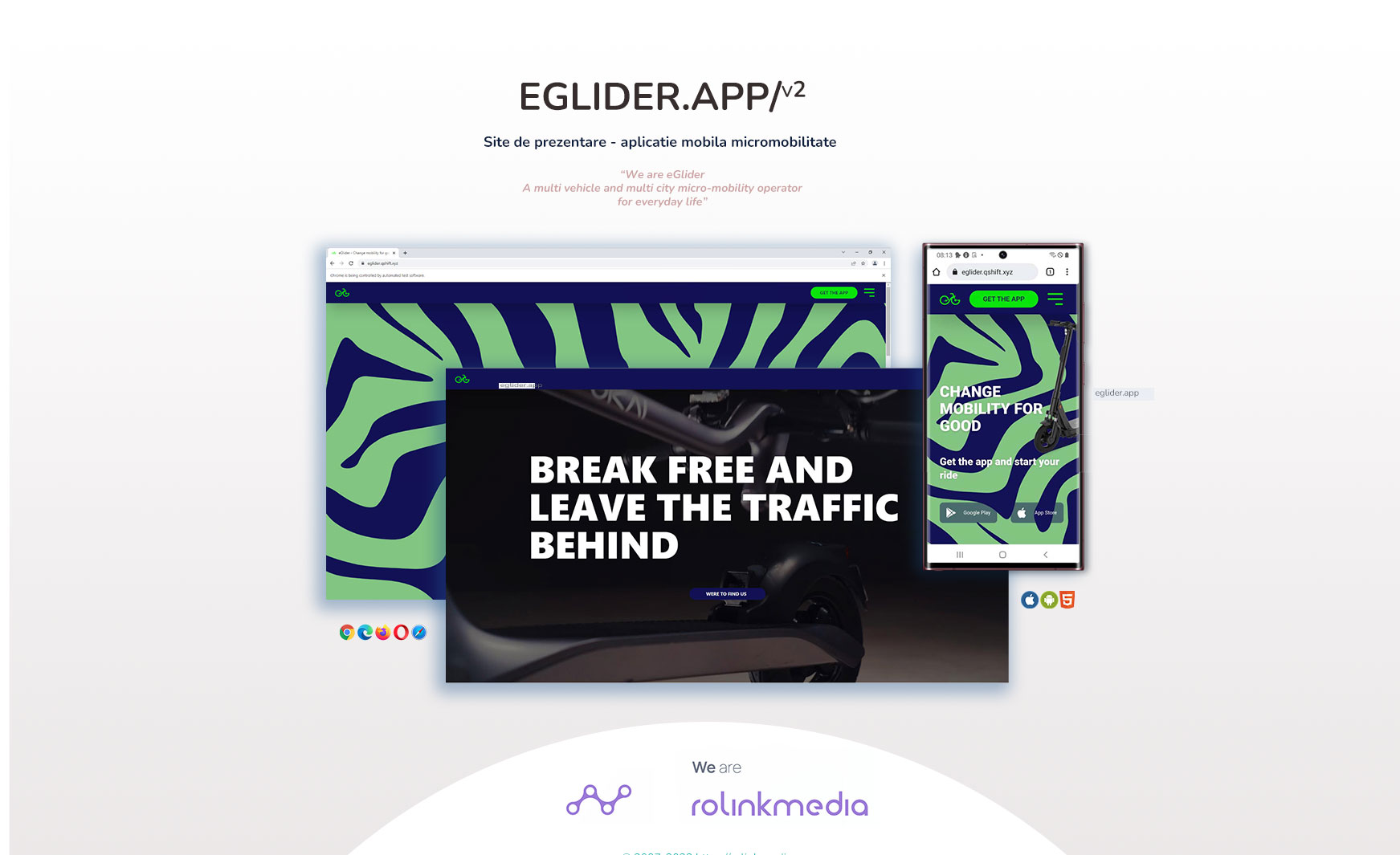 Eglider app